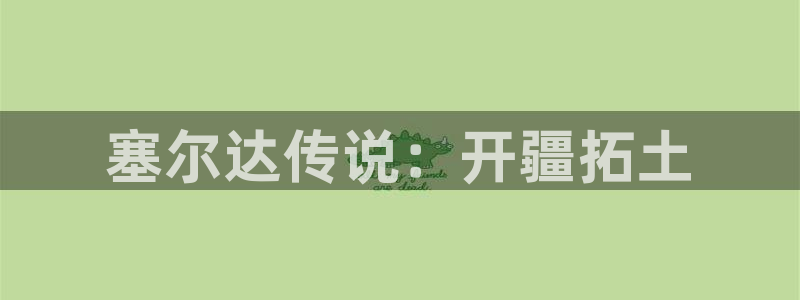 巅峰国际首页：塞尔达传说：开疆拓土