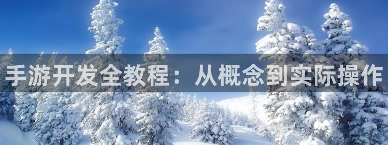 巅峰国际官网：手游开发全教程：从概念到实际操作